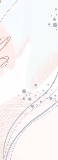 Image de fond du menu mobile, des couleurs légères et quelques éléments graphiques doux